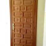 Puertas plafonadas de madera 21