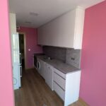 cocina formica blanco brillo tirador gola